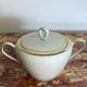 Bavarian porcelain tea service with gold trim.