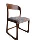 Sled dining chair by baumann, 1950s