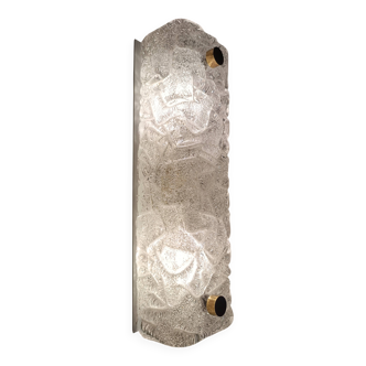 Ice Glass wall light by Carl Fagerlund for Orrefors 1960s