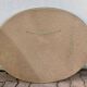 Oval mirror with gold leaf - Empire style - Very good condition