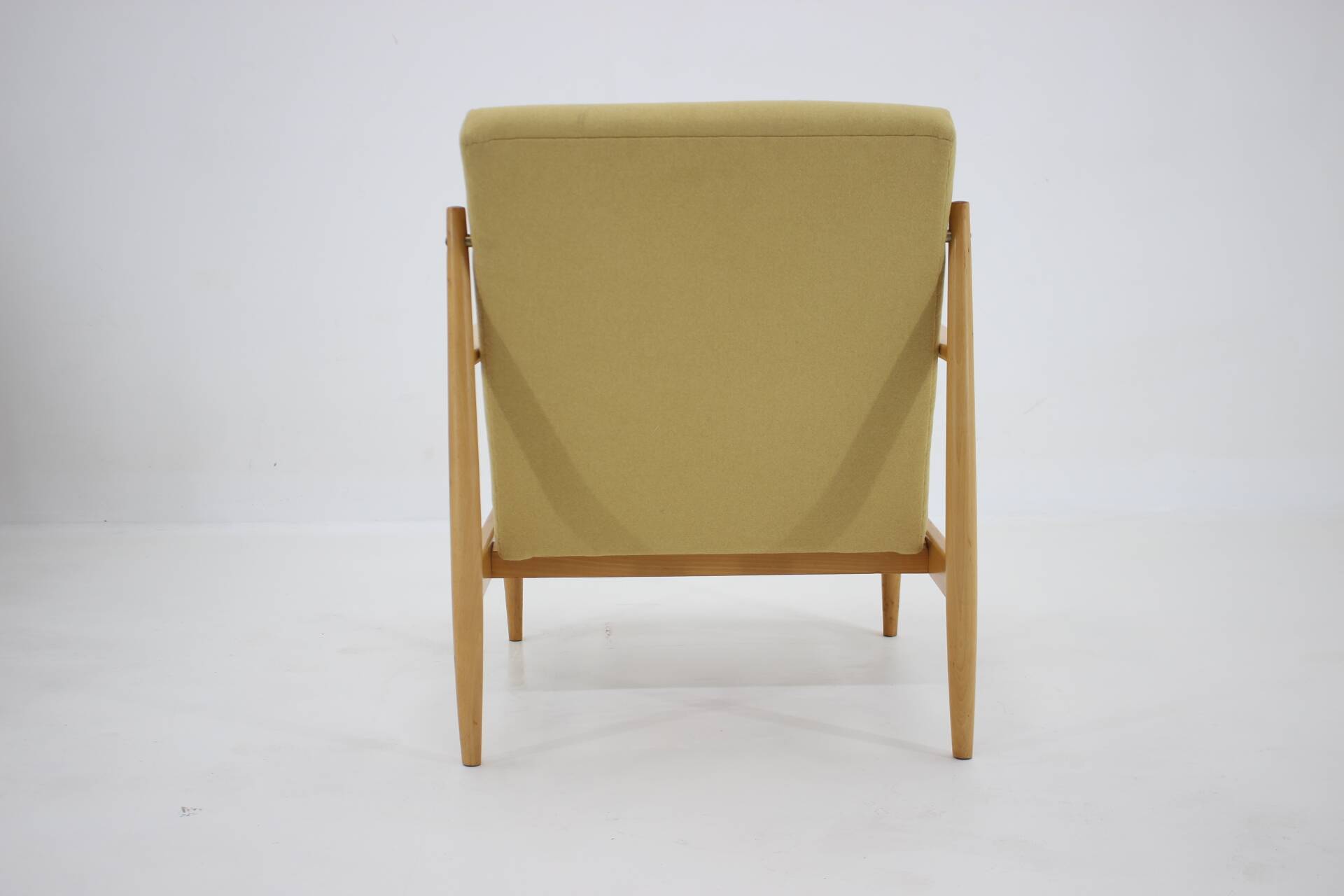 1960s Beech Armchair, Czechoslovakia