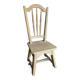 Renovated antique solid oak chair