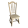 Renovated antique solid oak chair
