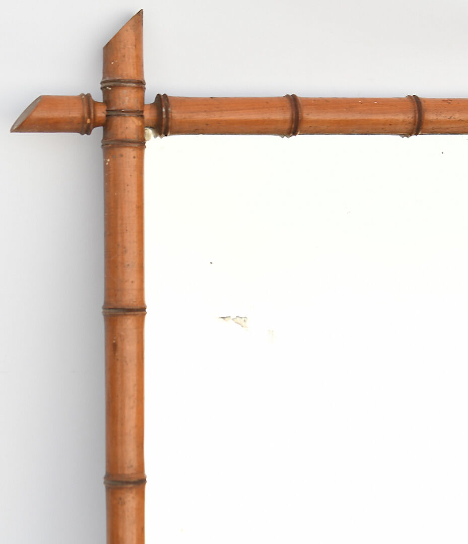 Bamboo mirror 95 x 70 cm