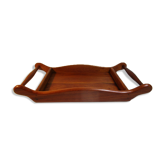 Wooden service tray