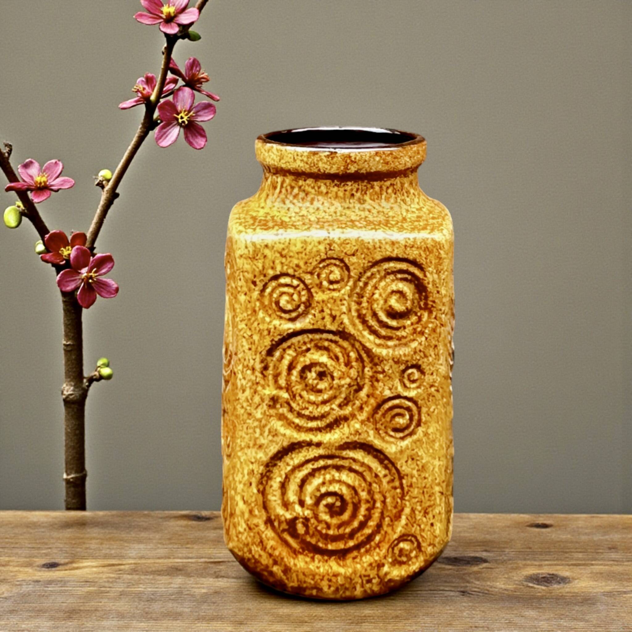 Vase west germany – scheurich – model 282-20 – 1960s