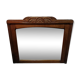 Miroir art déco en bois 78x94cm