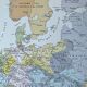 Original map of Europe in 1815 - 37x27cm - 1908