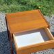 Pair of Scandinavian-style teak bedside tables from the 1970s.