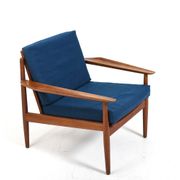 Danish Teak Easy Chair by Arne Vodder for Glostrup