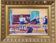 Mid-Century Modern "The Ensemble" Swedish Figurative Oil Painting, Framed