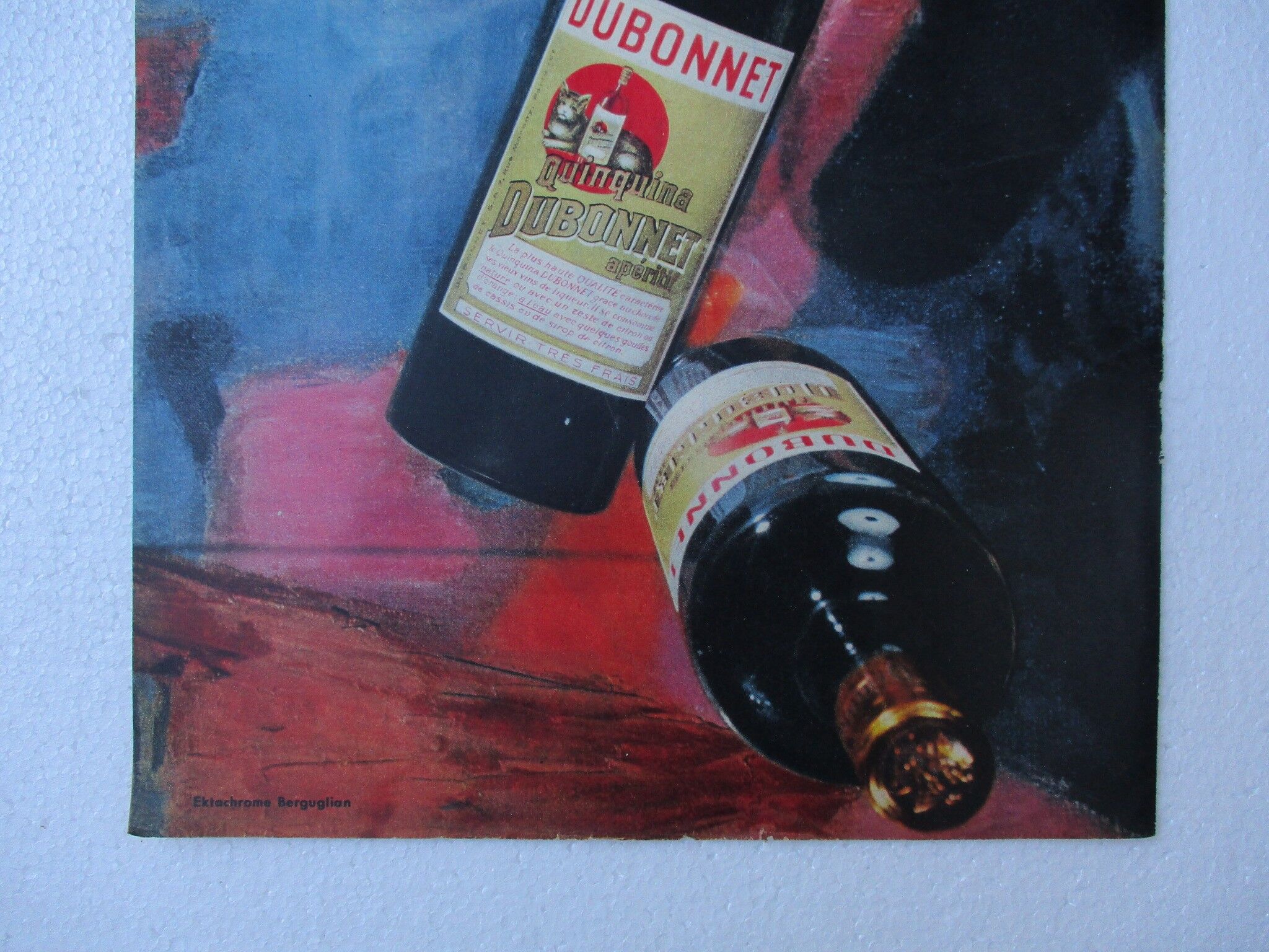 Dubonnet advertising from the 50s
