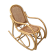 Rocking chair children wooden, rattan and canning circa 60/70