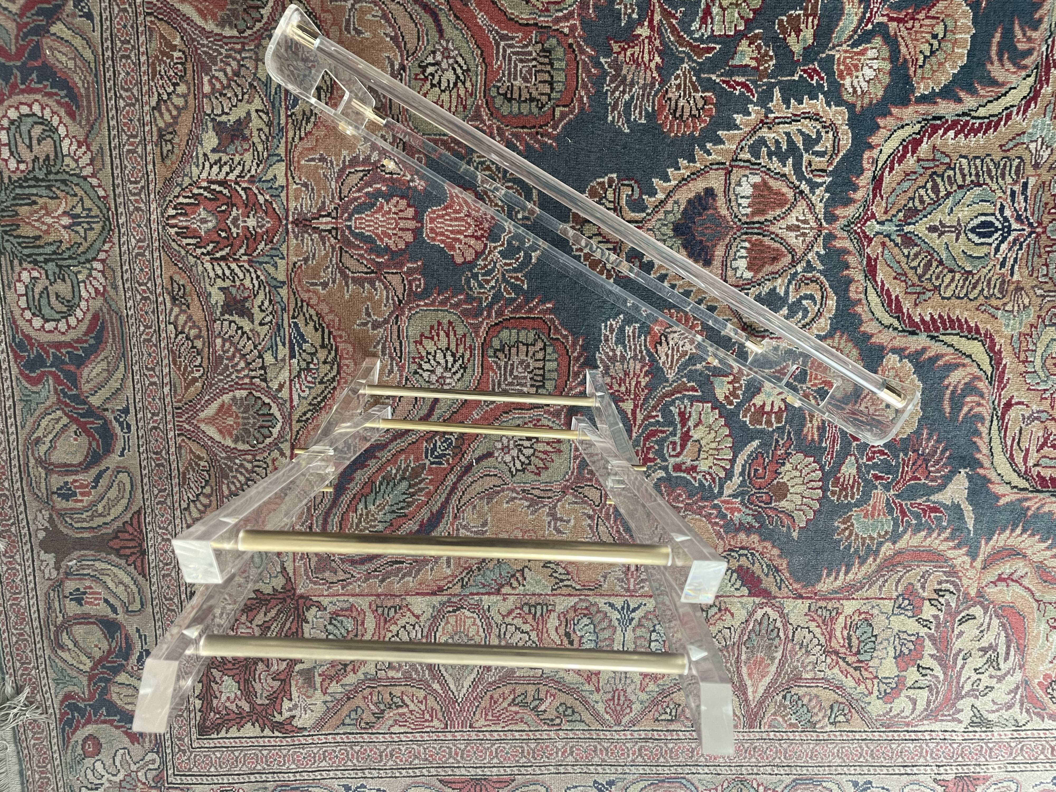 Small side table in Plexiglas 1970