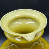 Italian opaline vase with molded pattern