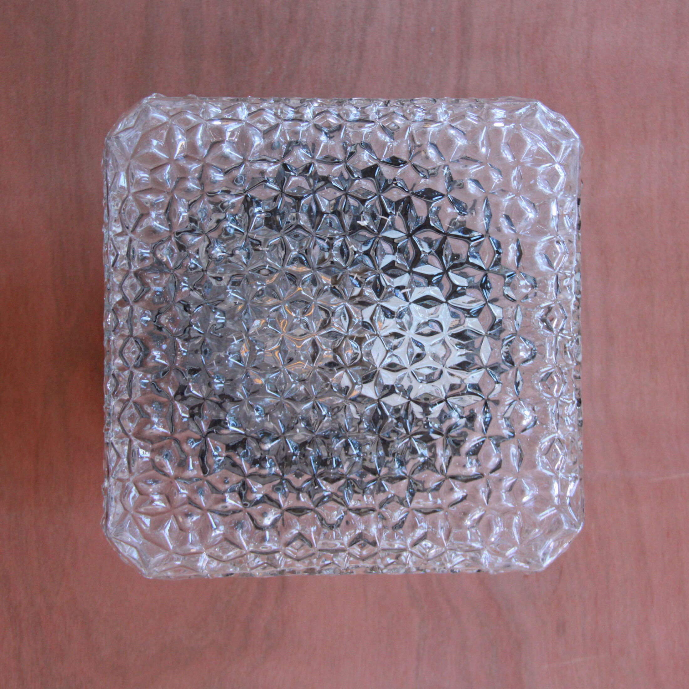 Ceiling lamp in thick glass 70/80