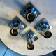 Set of 4 Rolf Krüger ceiling lights.