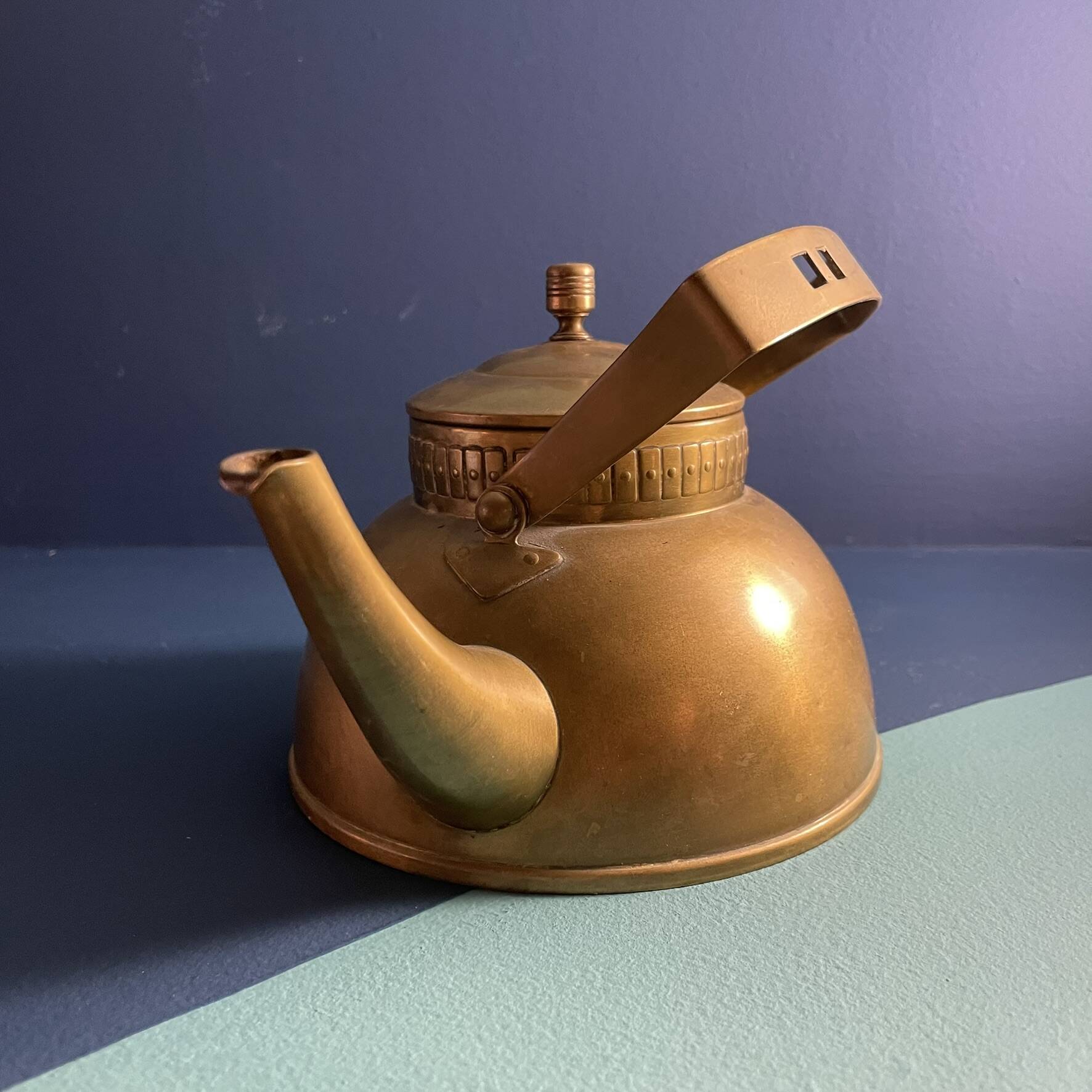 Samovar and Austrian Secession Teapot – Art Nouveau Set