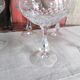 5 coupes à champagne cristal taillé