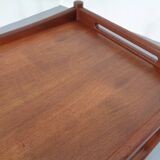 Teak tea cart by Hans J. Wegner for Andreas Tuck, Denmark, 1950s.