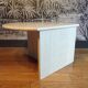 Table basse travertin lune