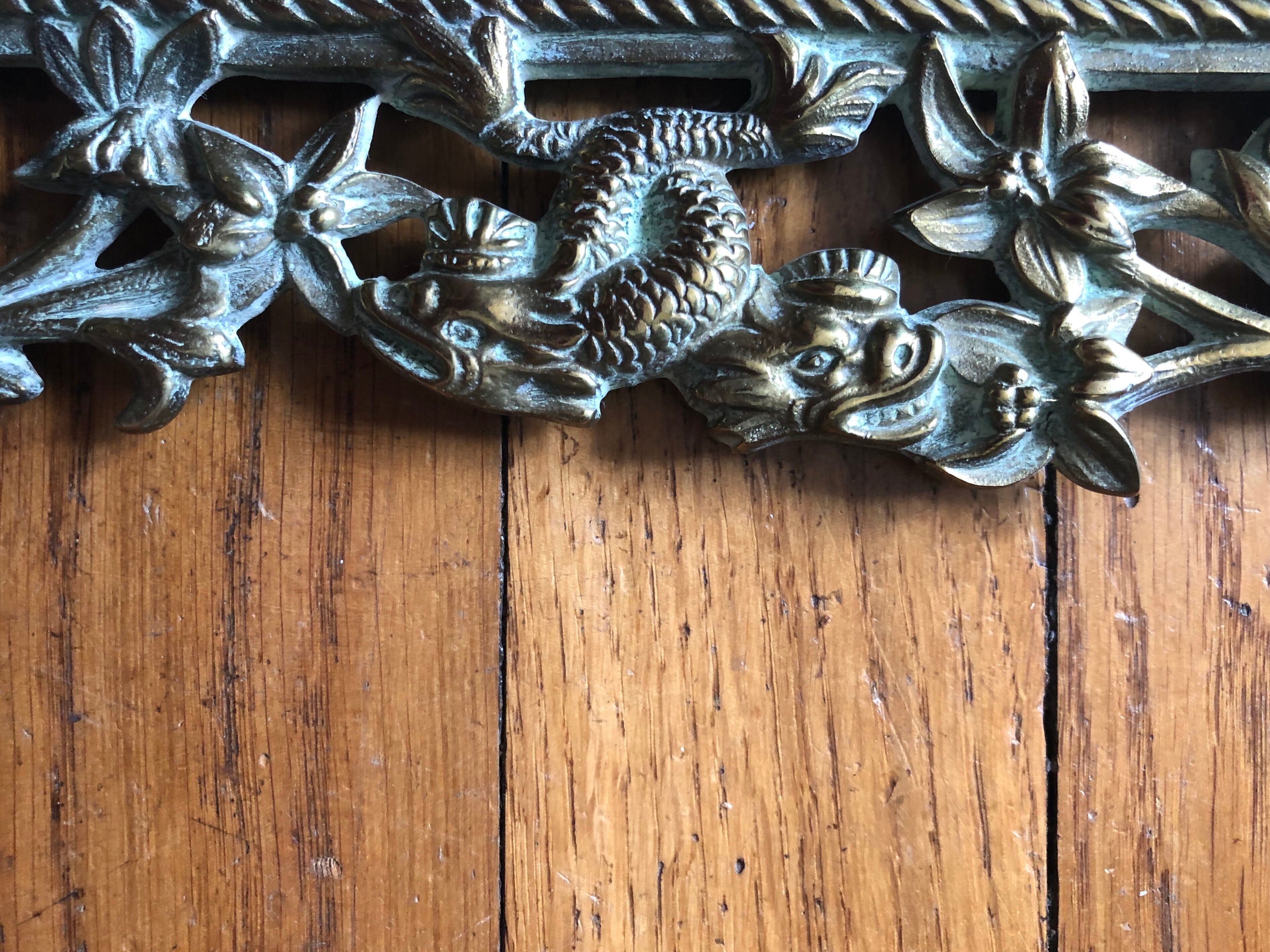 Applique murale en bronze