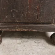 Unique 17th century cabinet portrait and scallop