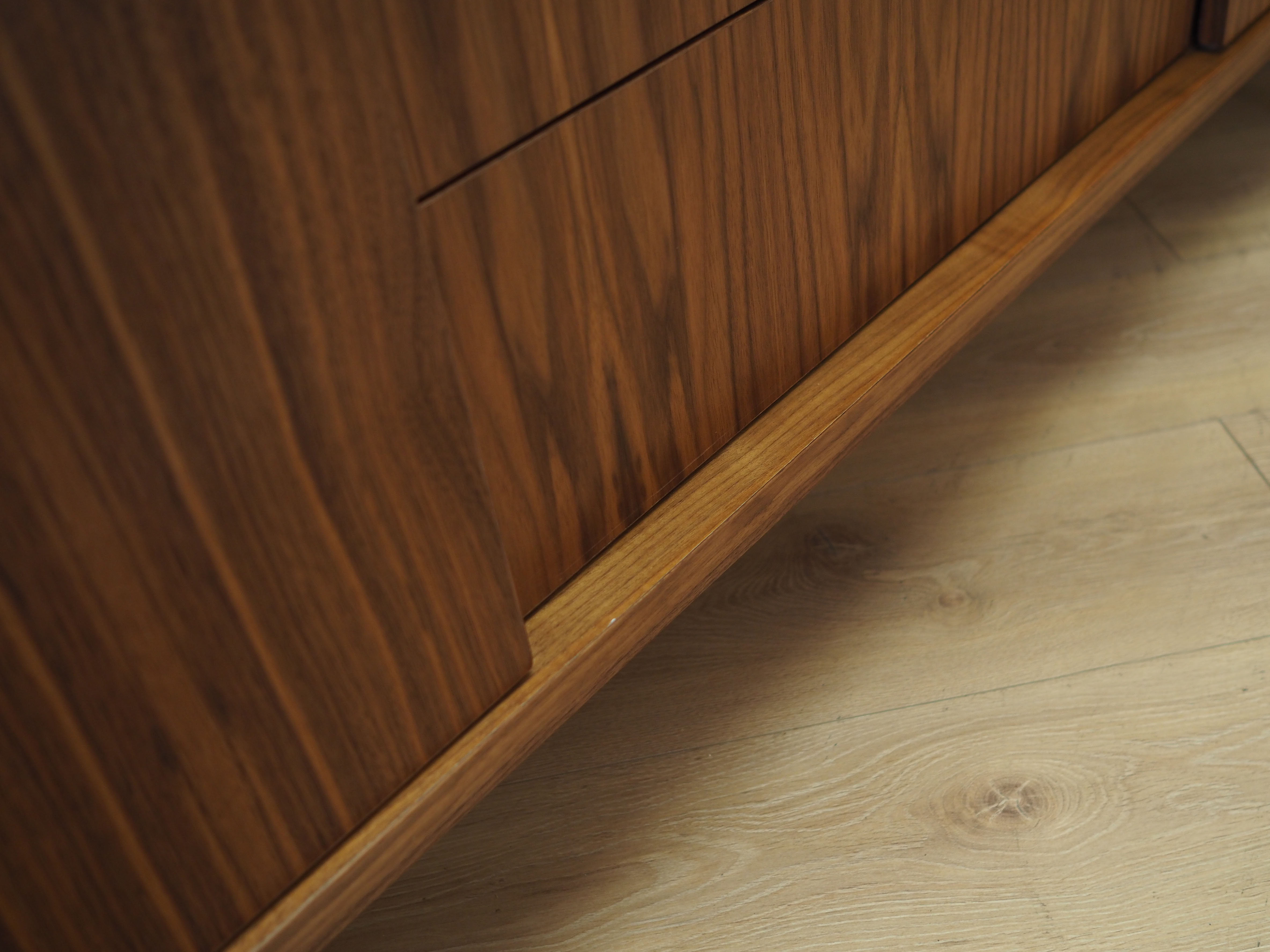 Walnut sideboard, danish design, 1990s, production: denmark