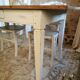 Antique Farmhouse Table, Fully Restored