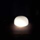 Vintage ceiling lamp / wall lamp - White opaline globe - 70s