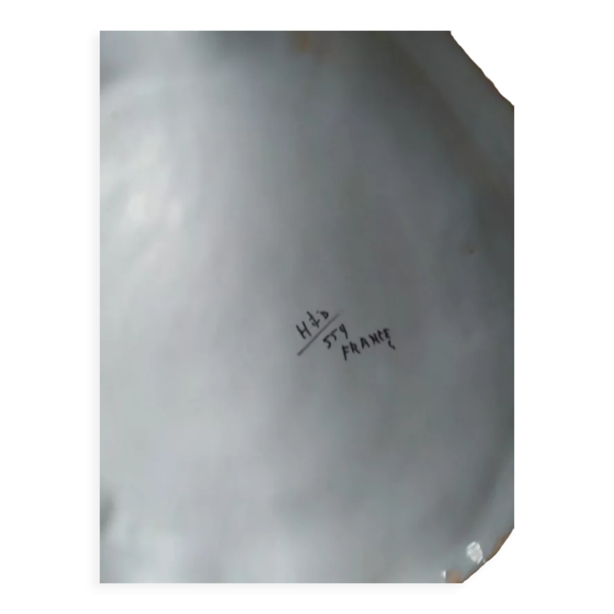 Desvres oyster serving plate