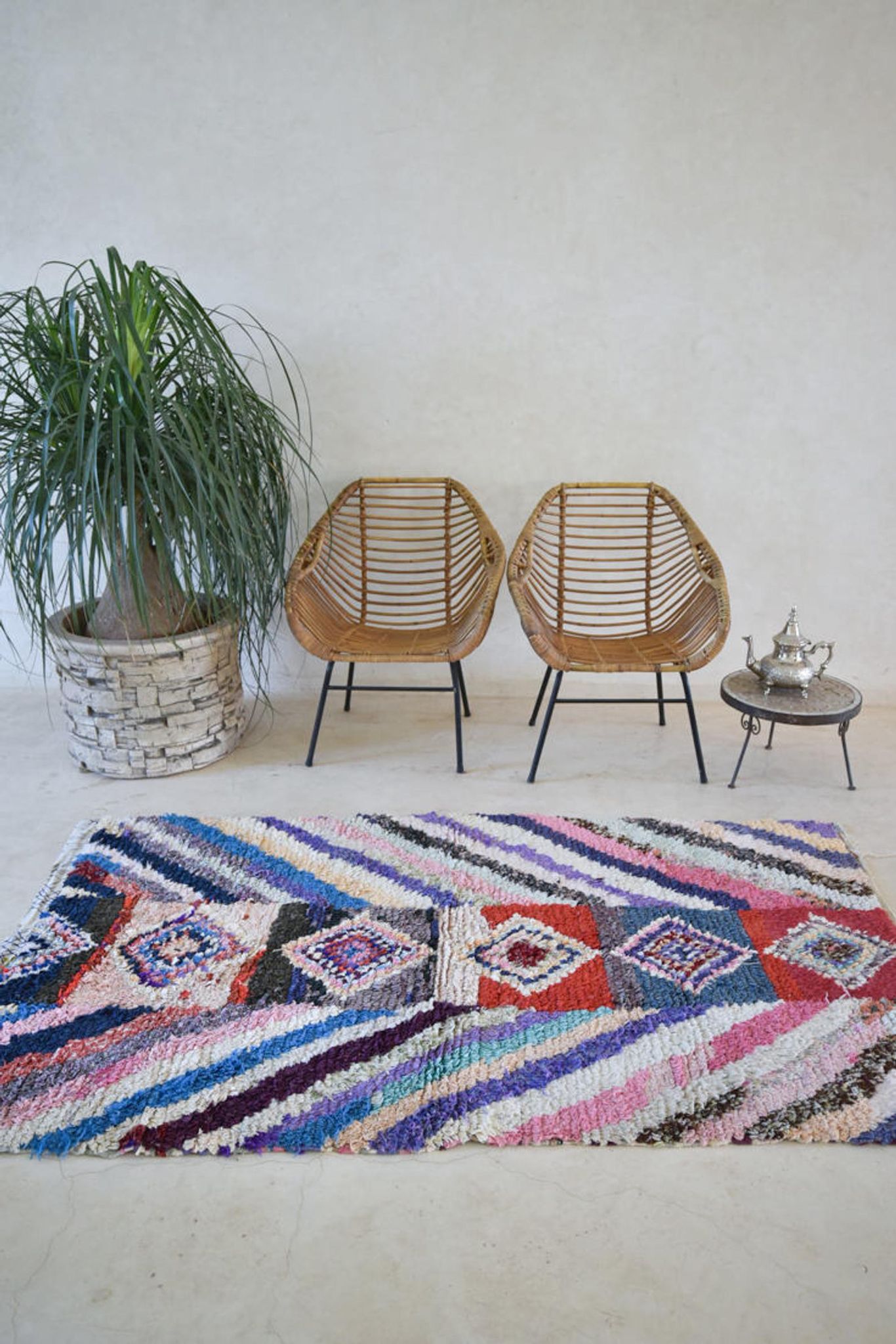Carpet boucherouite 85x194cm