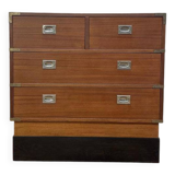 Commode en acajou de style marine