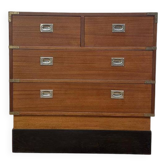 Commode en acajou de style marin