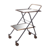Vintage french serving trolley or drink cart, 1960