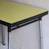 Yellow formica extension table