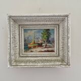 Brittany marine painting 1957