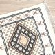 Vintage pure wool kilim rug