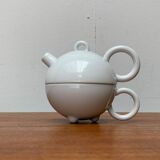 Teapot and cup from the vintage postmodern German Fantasia series by Matteo Thun for Arzberg, 1980s, set of 2.