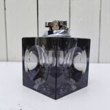 Briquet vintage Antonio Imperatore verre fumé