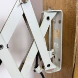 Grey German Industrial Scissor Wall Lamp from SIS, 1960s