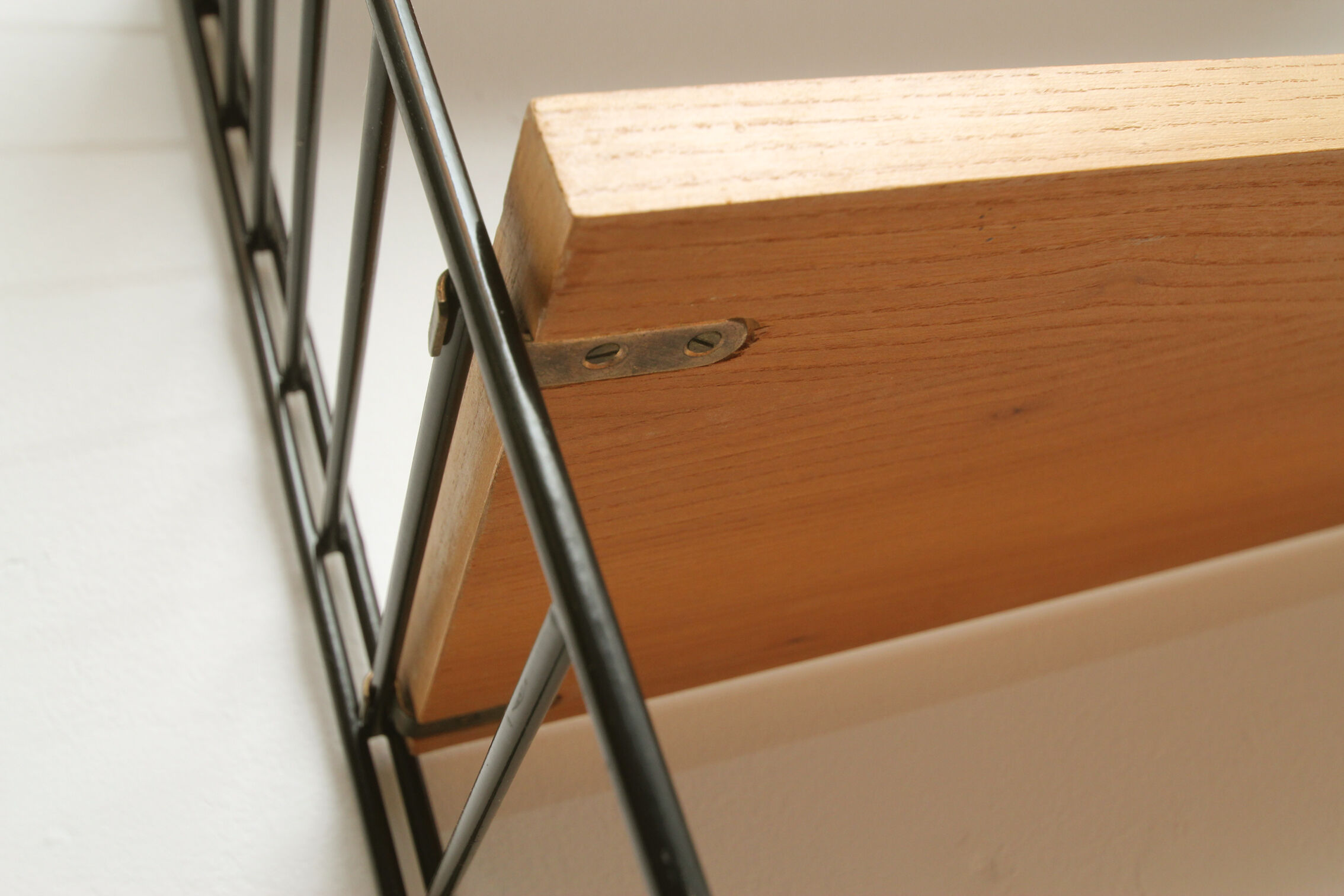 1960s wall unit in ash, Nisse Strinning for String