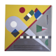 Tableau, peinture abstraite constructiviste, république tchèque