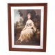 Gainsborough painting poster framed with old frame