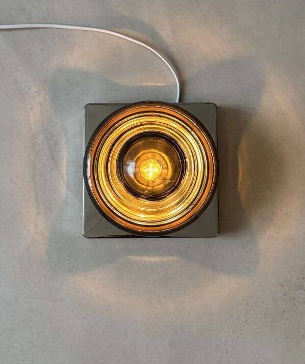 Cosack wall sconces in tinted glass from the 1970s.