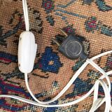 Lampe boule  vintage support tripode