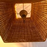 Square rattan suspension braided