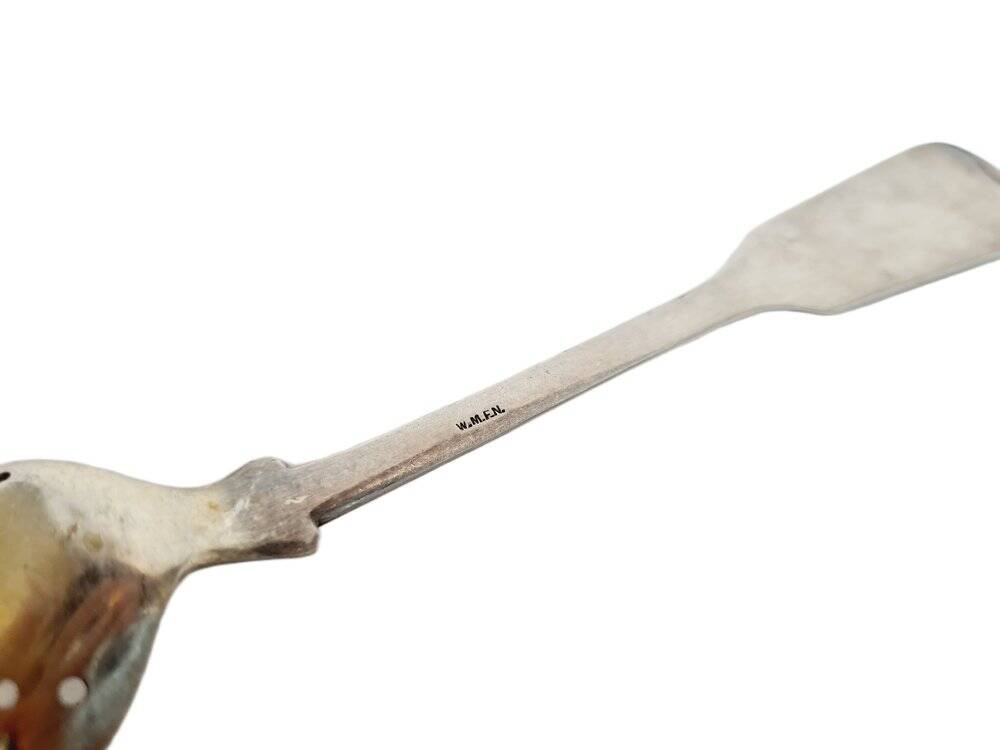 Art Nouveau German absinthe spoon by WMF, 1900s