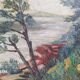 Tableau de Suzanne Pucheu Lashores le caon Cap Ferret 1930
