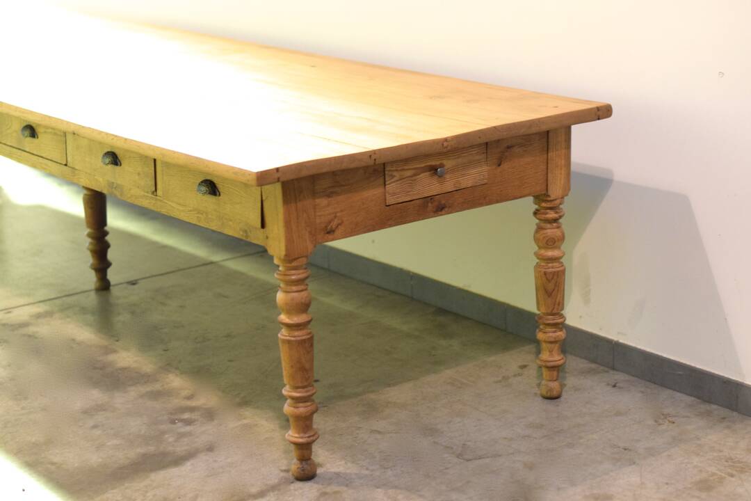 XXL oak trimmings table 1950